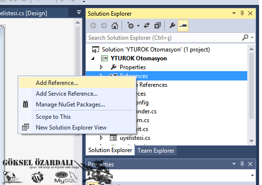 C# ile MySQL Bağlantısı